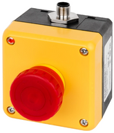 Euchner Emergency stop devices with housing, M12, 5-pin